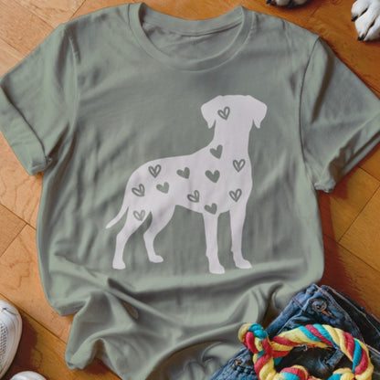 Catahoula Hearts Shirt - The Pawsitive Initiative
