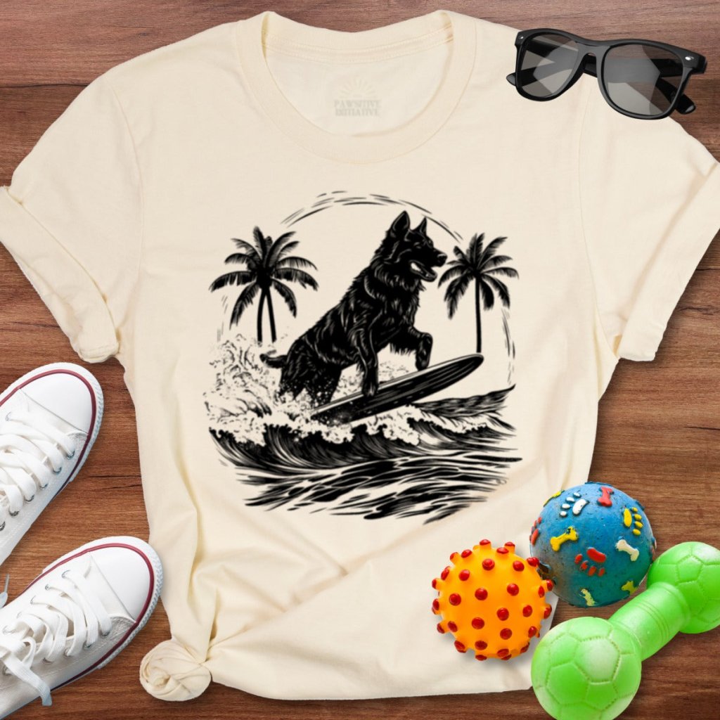 Catching Waves Shepherd Shirt - The Pawsitive Initiative