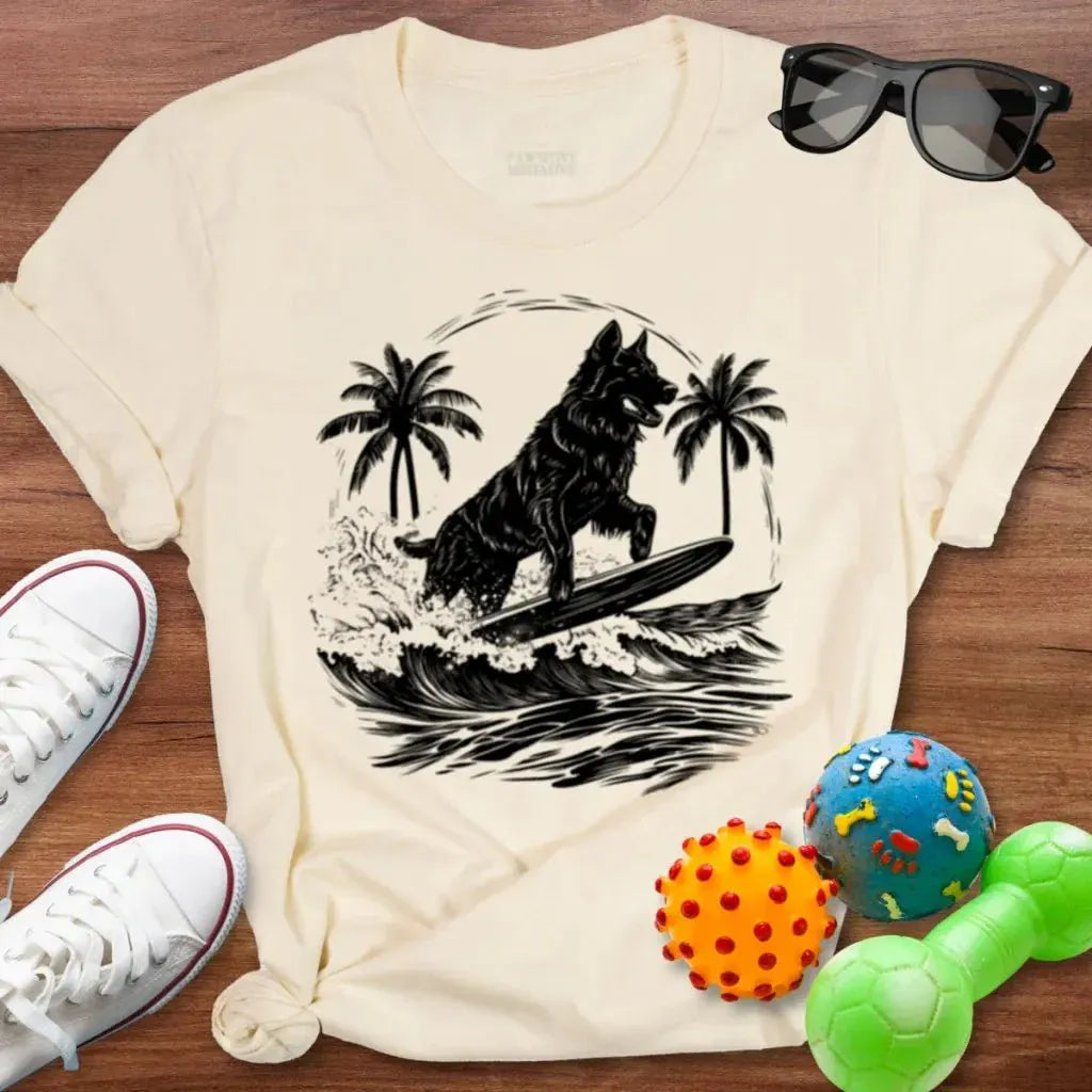 Catching Waves Shepherd Shirt - The Pawsitive Initiative