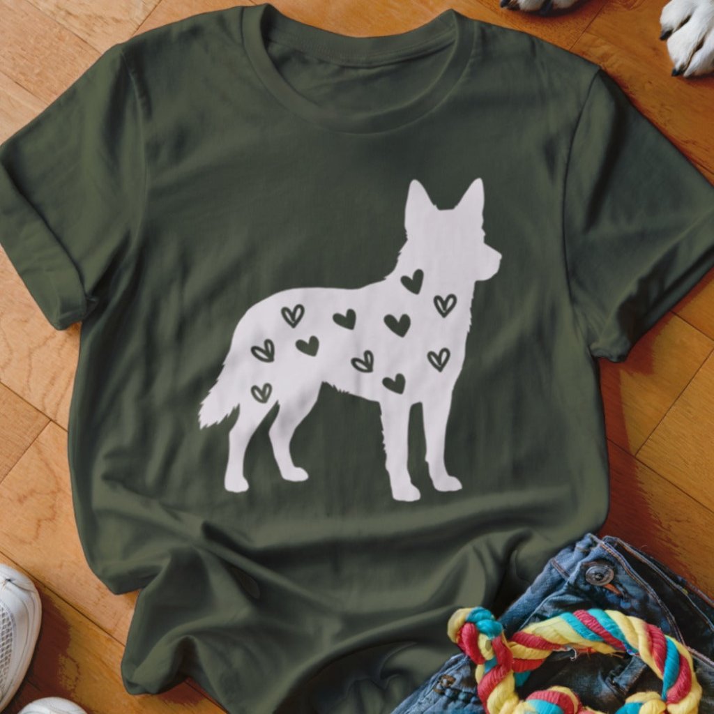 Cattle Dog Hearts Shirt - The Pawsitive Initiative