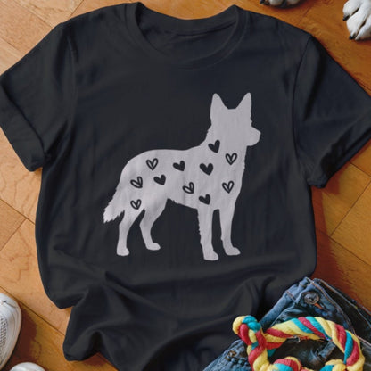 Cattle Dog Hearts Shirt - The Pawsitive Initiative