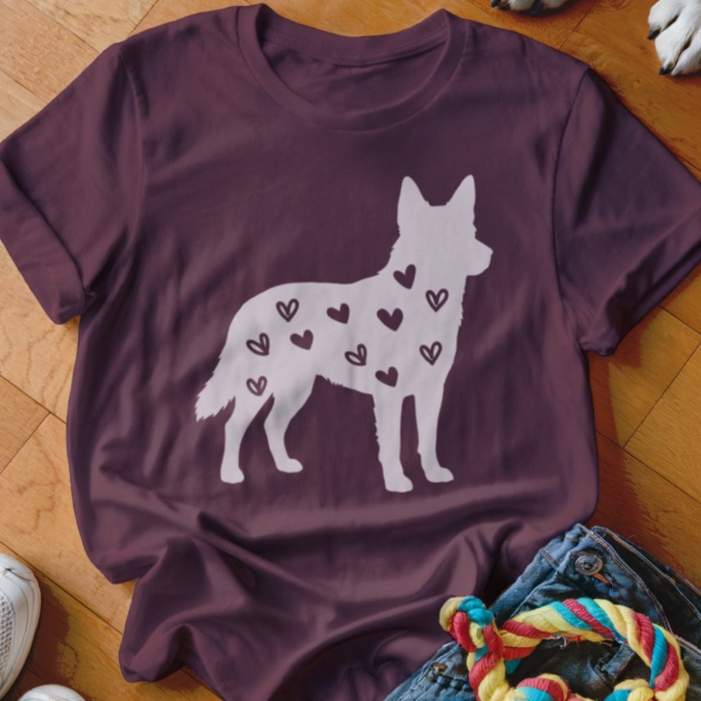 Cattle Dog Hearts Shirt - The Pawsitive Initiative