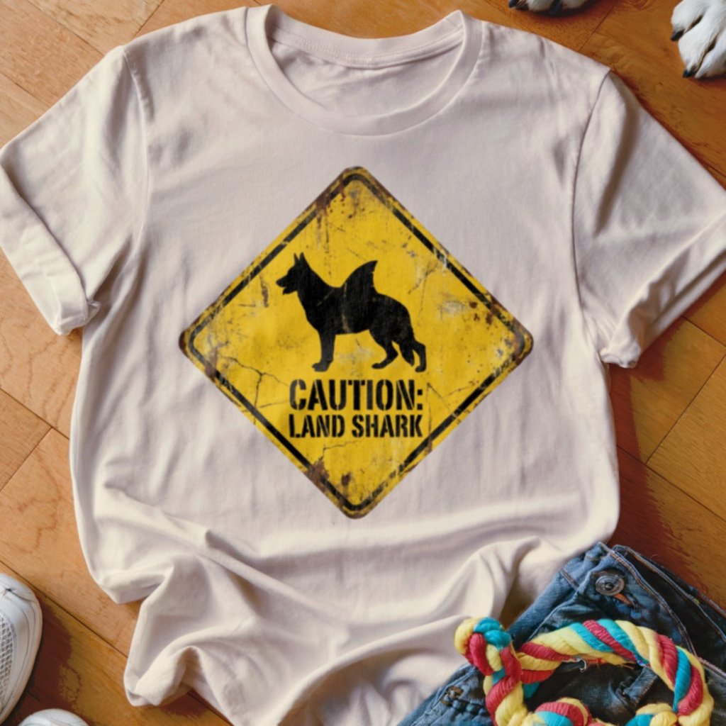 Caution Land Shark Shirt - The Pawsitive Initiative