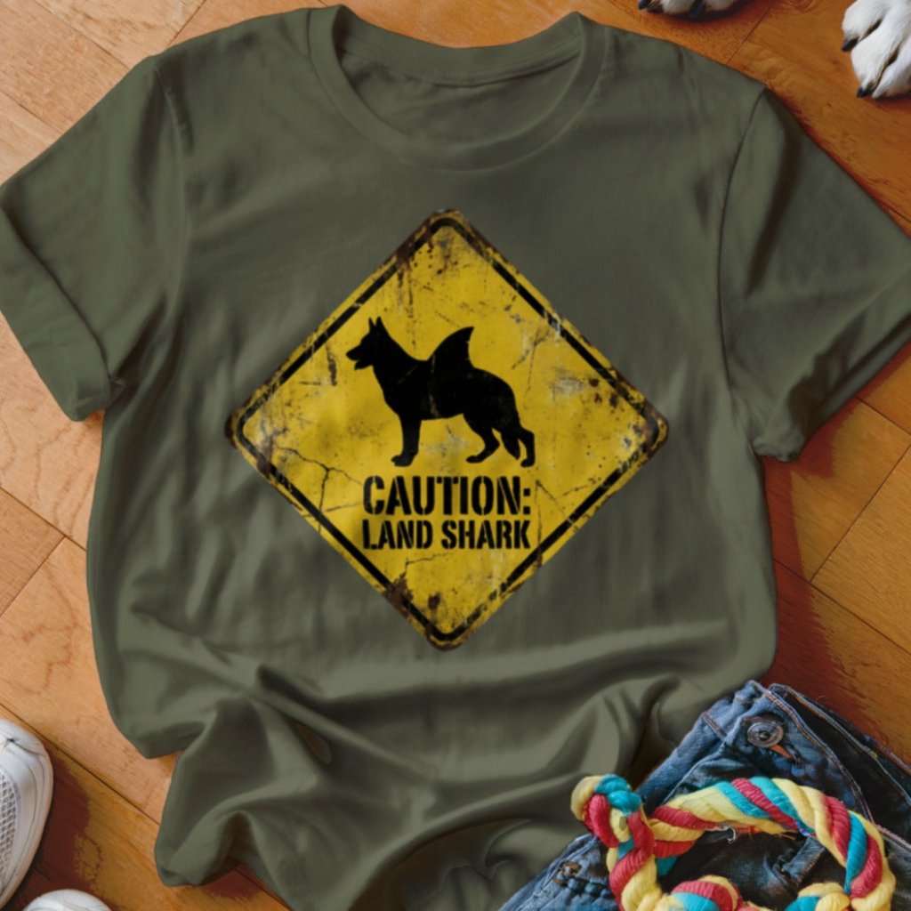 Caution Land Shark Shirt - The Pawsitive Initiative