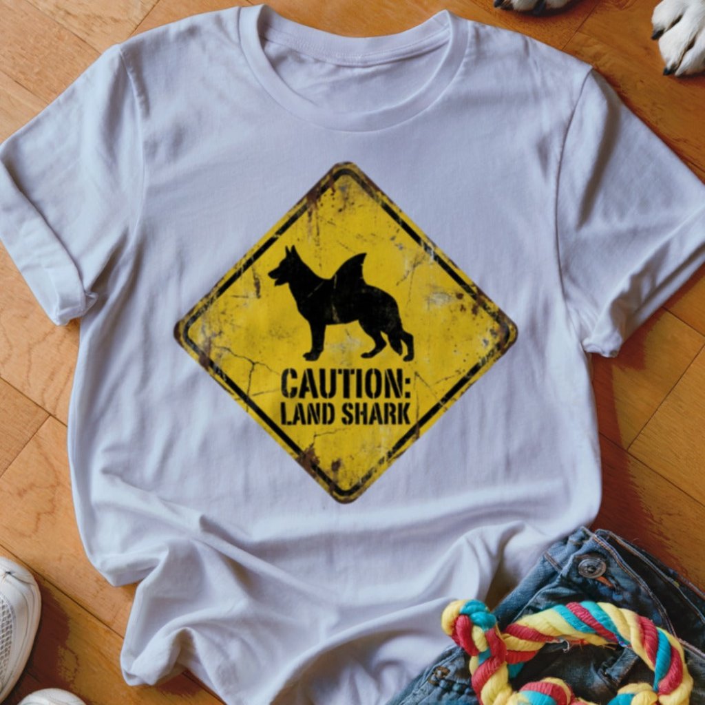 Caution Land Shark Shirt - The Pawsitive Initiative