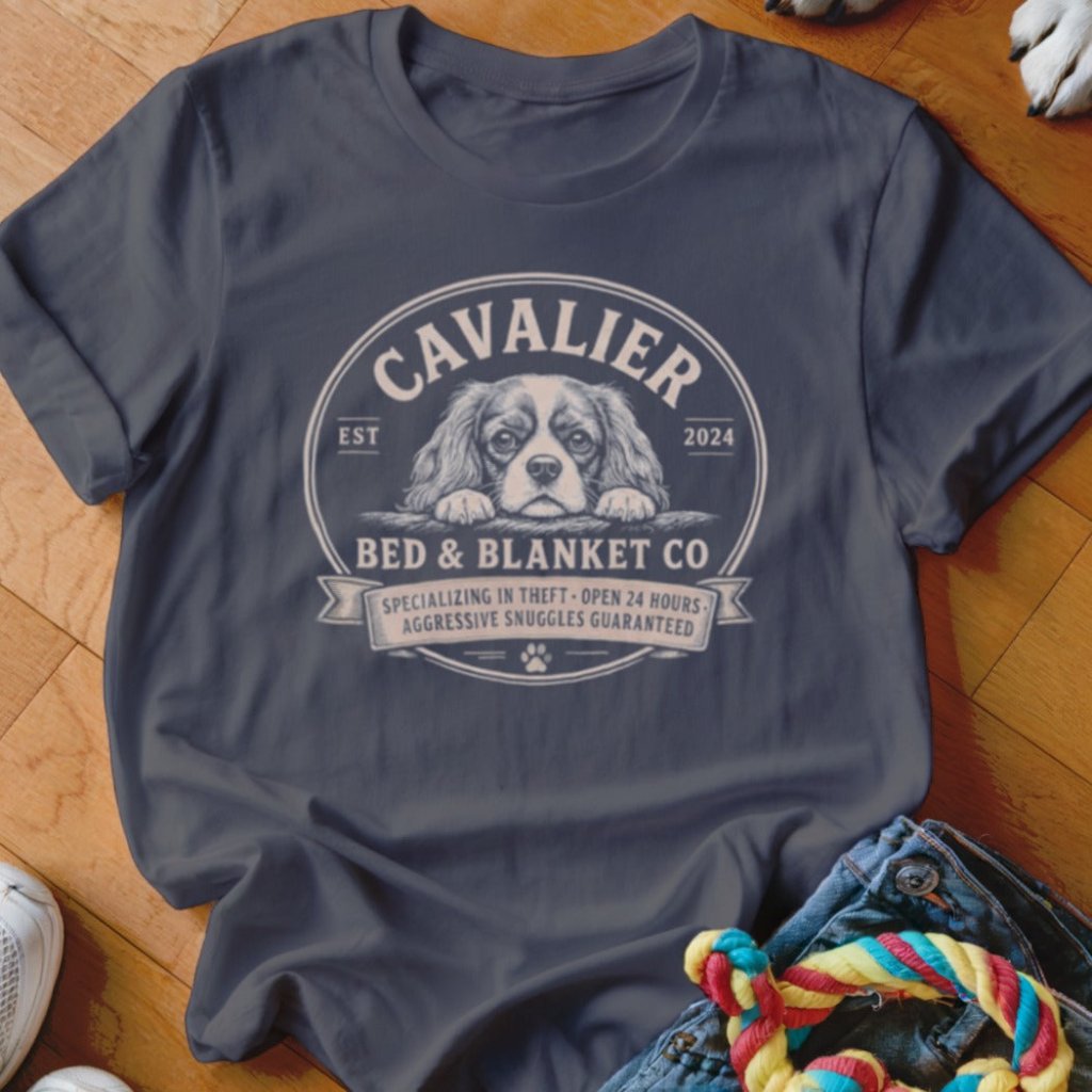 Cavalier Bed & Blanket Co Shirt - The Pawsitive Initiative
