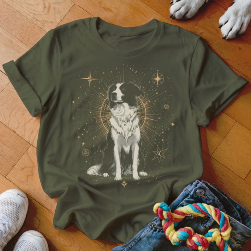 Celestial Border Collie Shirt - The Pawsitive Initiative