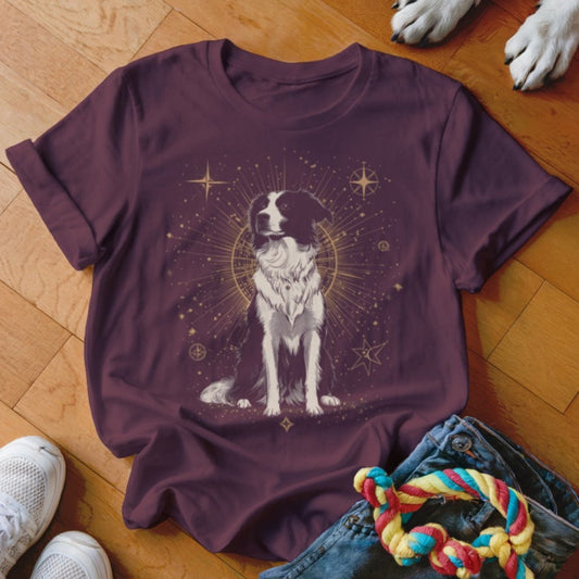 Celestial Border Collie Shirt - The Pawsitive Initiative