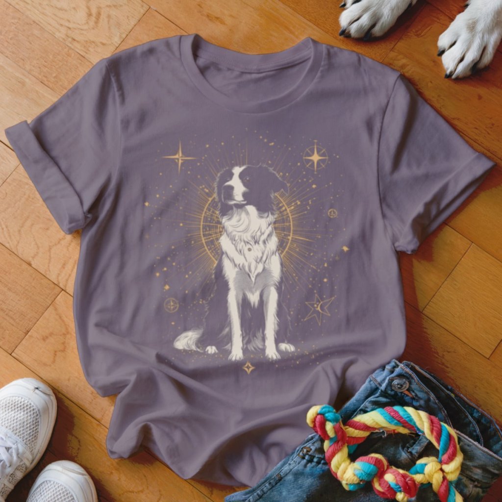 Celestial Border Collie Shirt - The Pawsitive Initiative