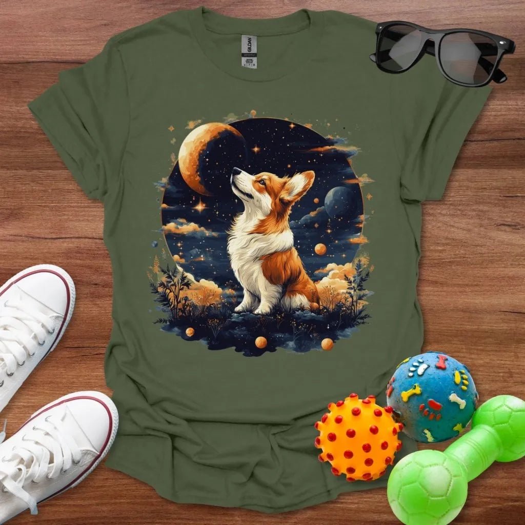 Celestial Corgi Shirt - The Pawsitive Initiative