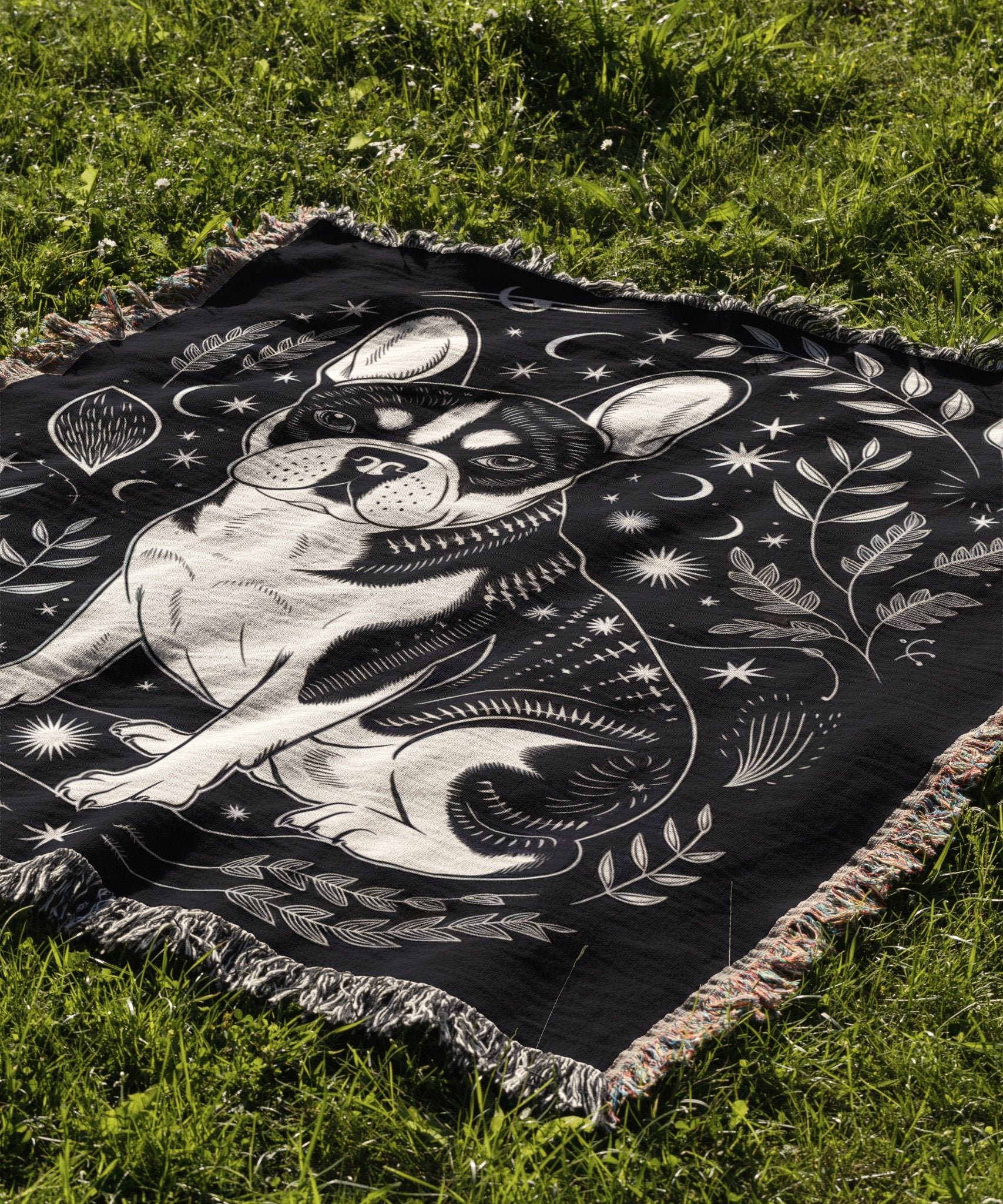 Celestial Frenchie Blanket - The Pawsitive Initiative