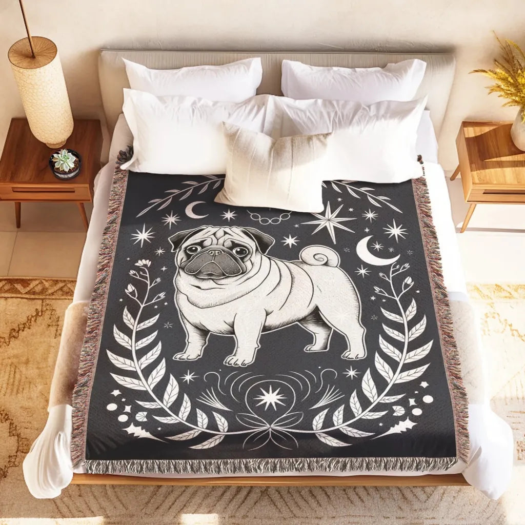 Celestial Pug Blanket - The Pawsitive Initiative