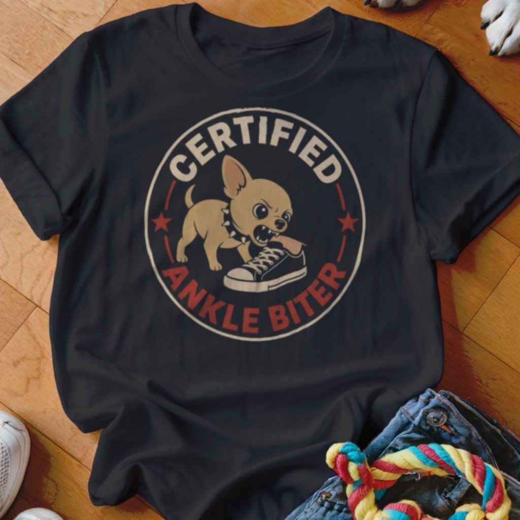 Certified Ankle Biter Shirt - The Pawsitive Initiative