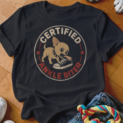 Certified Ankle Biter Shirt - The Pawsitive Initiative