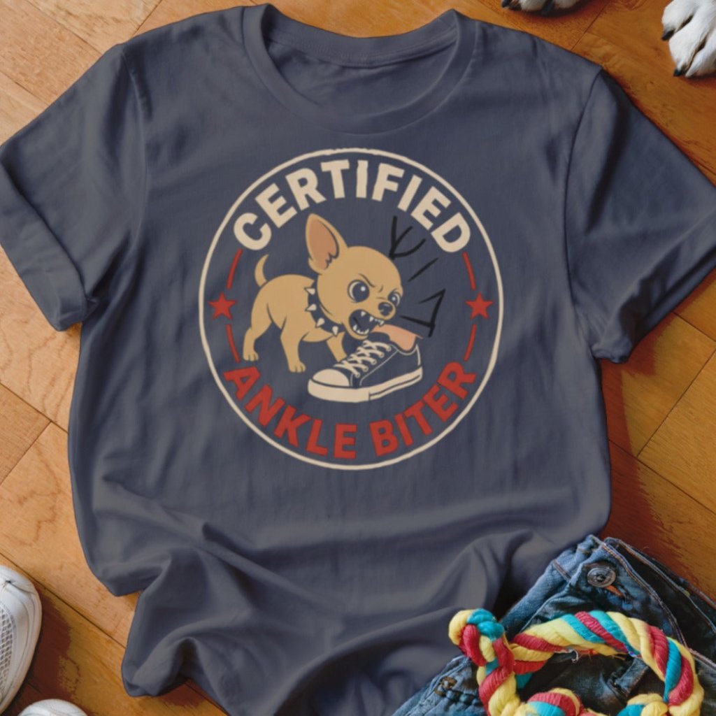 Certified Ankle Biter Shirt - The Pawsitive Initiative
