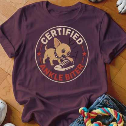 Certified Ankle Biter Shirt - The Pawsitive Initiative