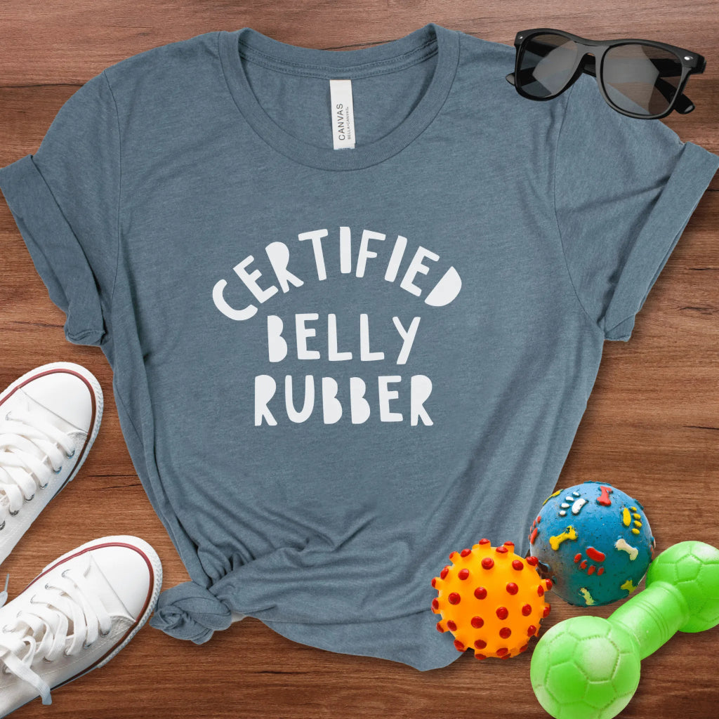 Certified Belly Rubber Shirt - The Pawsitive Initiative