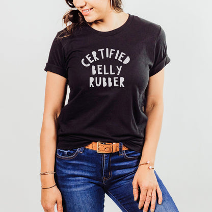 Certified Belly Rubber Shirt - The Pawsitive Initiative