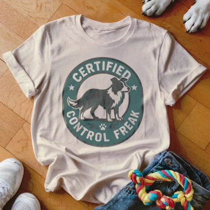 Certified Control Freak Shirt - The Pawsitive Initiative