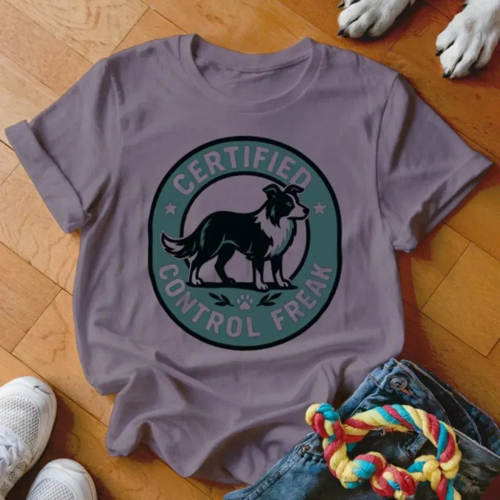 Certified Control Freak Shirt - The Pawsitive Initiative
