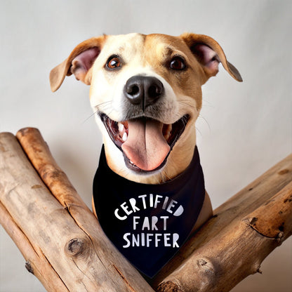 Certified Fart Sniffer Bandana - The Pawsitive Initiative