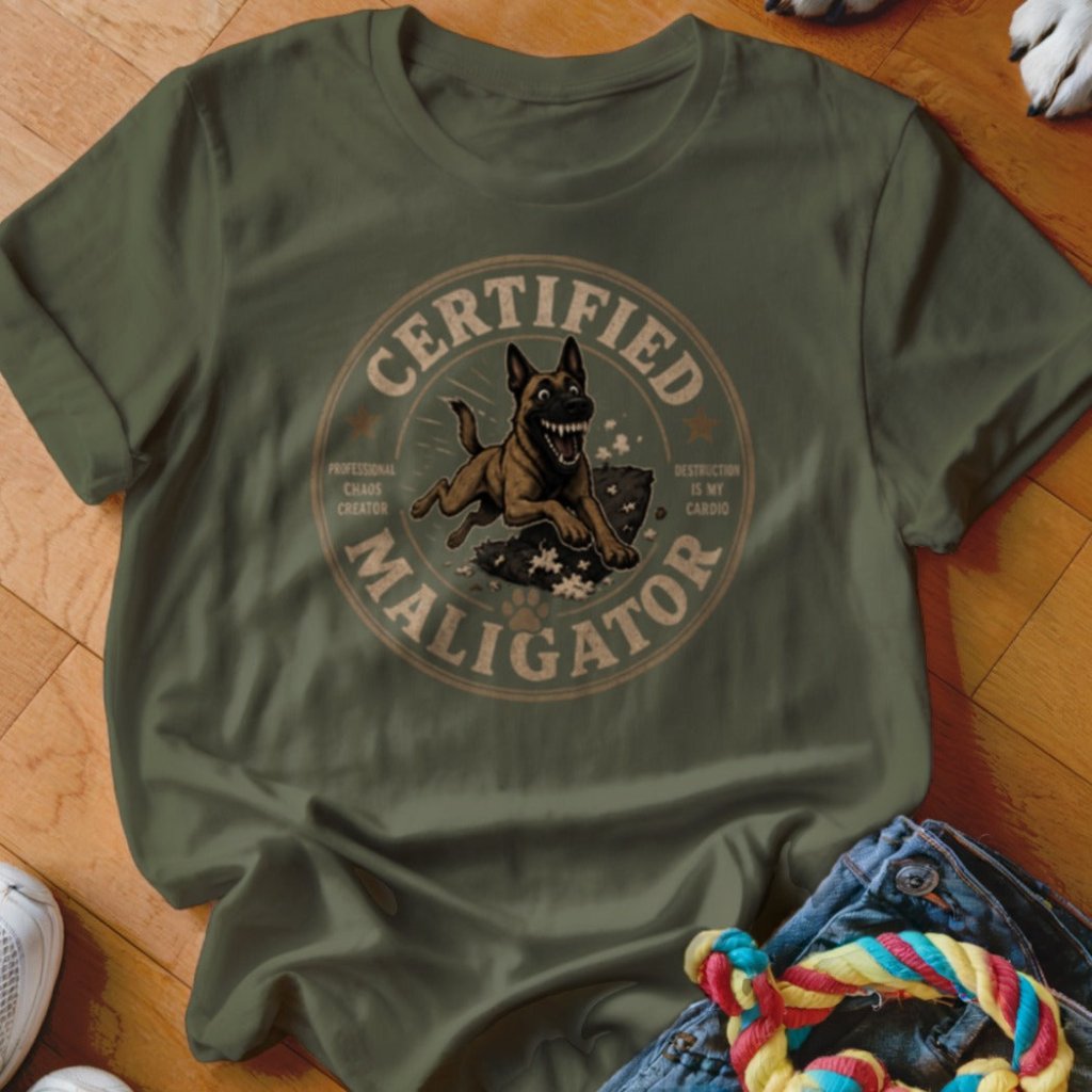 Certified Maligator Shirt - The Pawsitive Initiative
