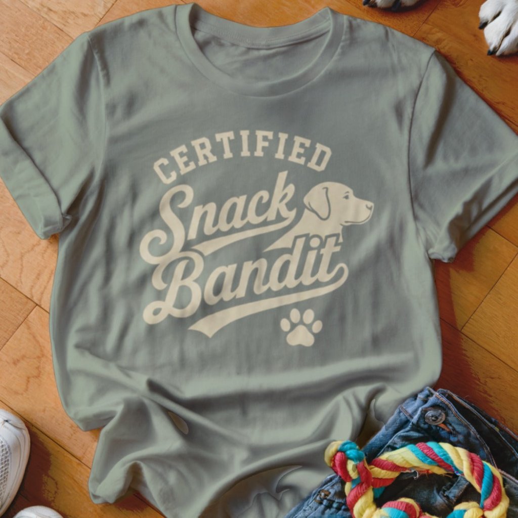 Certified Snack Bandit Shirt - The Pawsitive Initiative