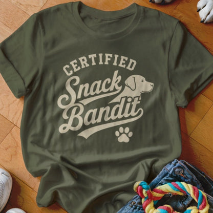 Certified Snack Bandit Shirt - The Pawsitive Initiative