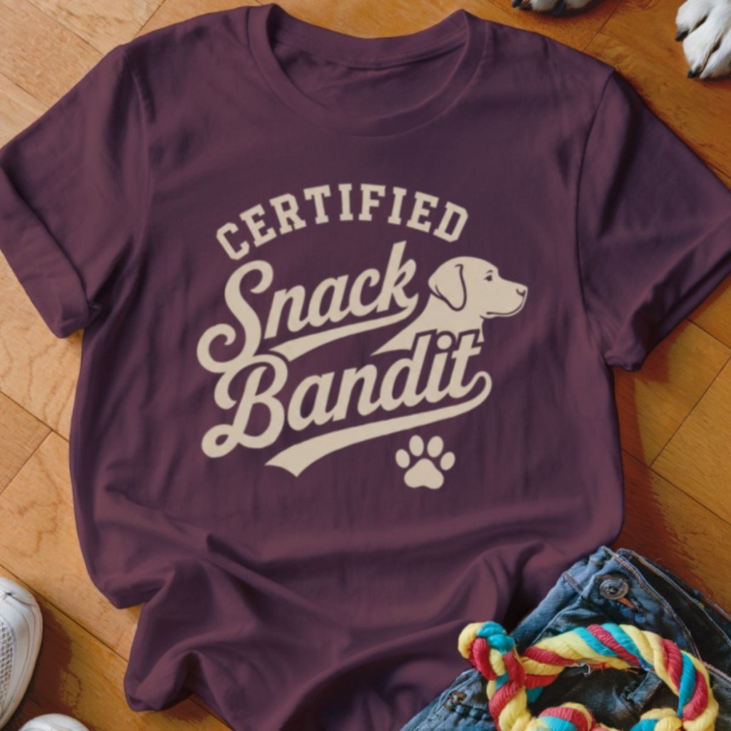 Certified Snack Bandit Shirt - The Pawsitive Initiative