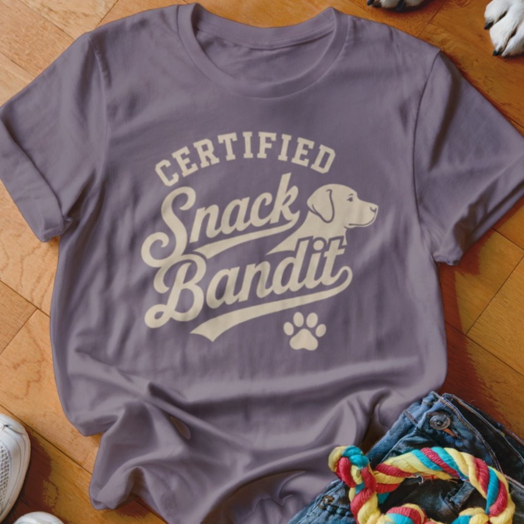 Certified Snack Bandit Shirt - The Pawsitive Initiative
