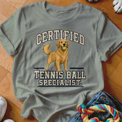 Certified Tennis Ball Specialist Shirt - The Pawsitive Initiative