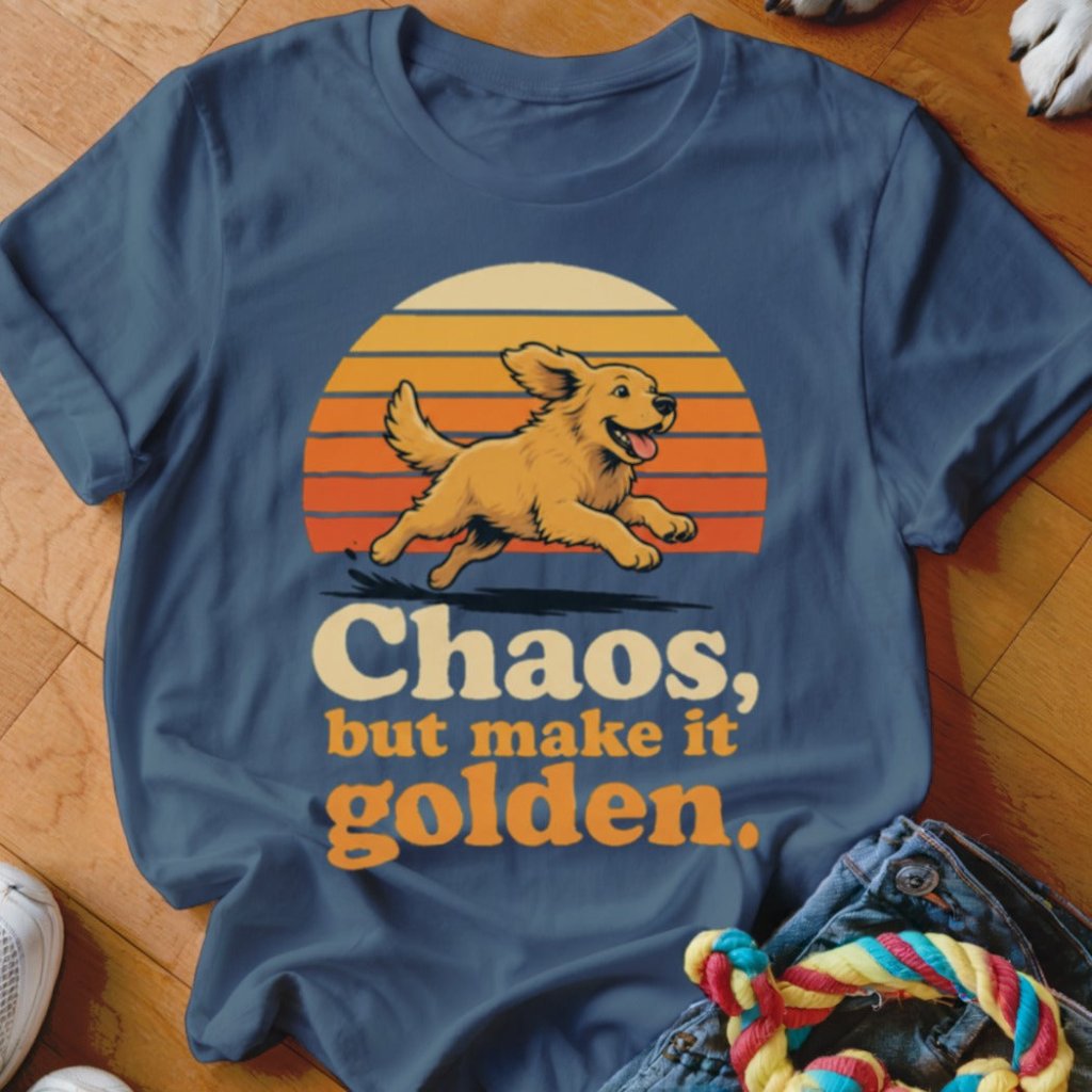 Chaos But Make It Golden Shirt - The Pawsitive Initiative