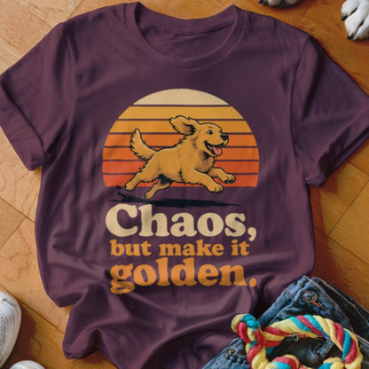Chaos But Make It Golden Shirt - The Pawsitive Initiative