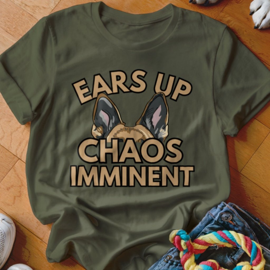 Chaos Imminent GSD Color Shirt - The Pawsitive Initiative