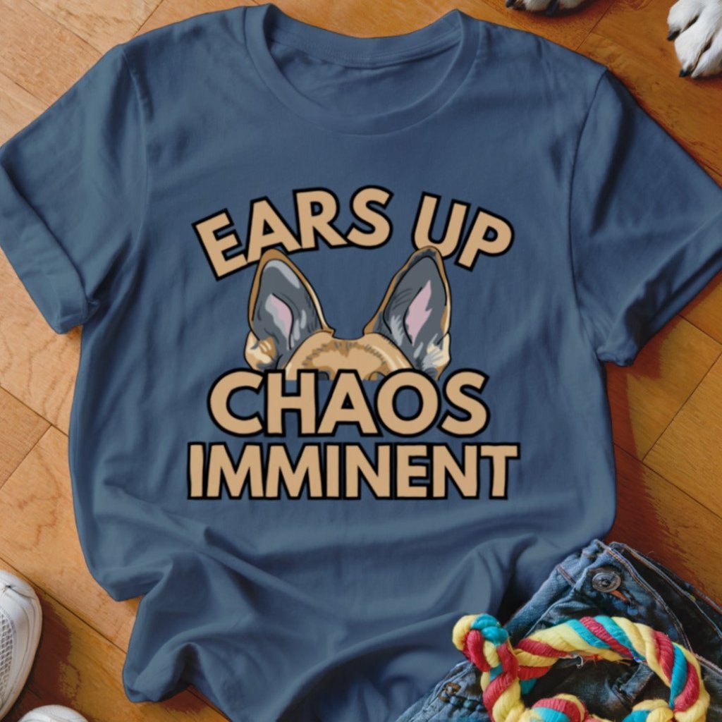 Chaos Imminent GSD Color Shirt - The Pawsitive Initiative