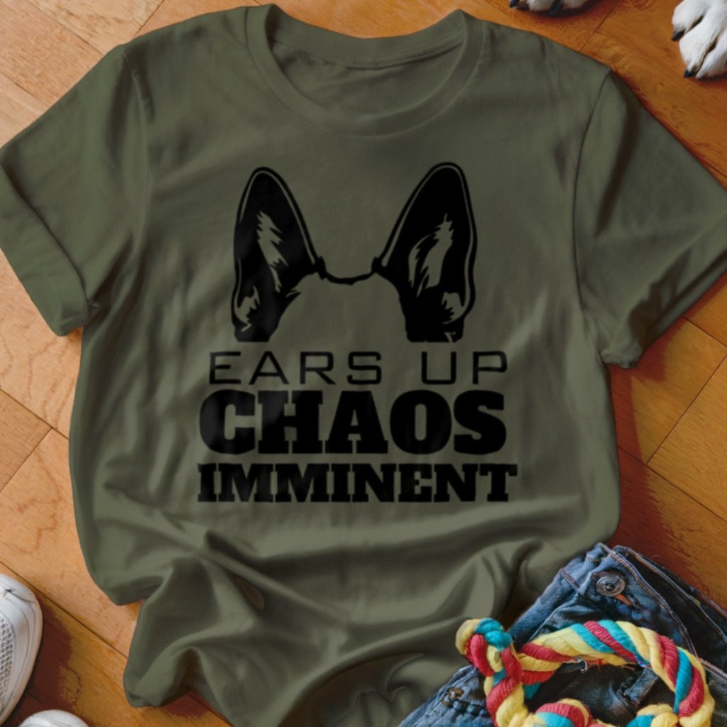 Chaos Imminent GSD Shirt - The Pawsitive Initiative