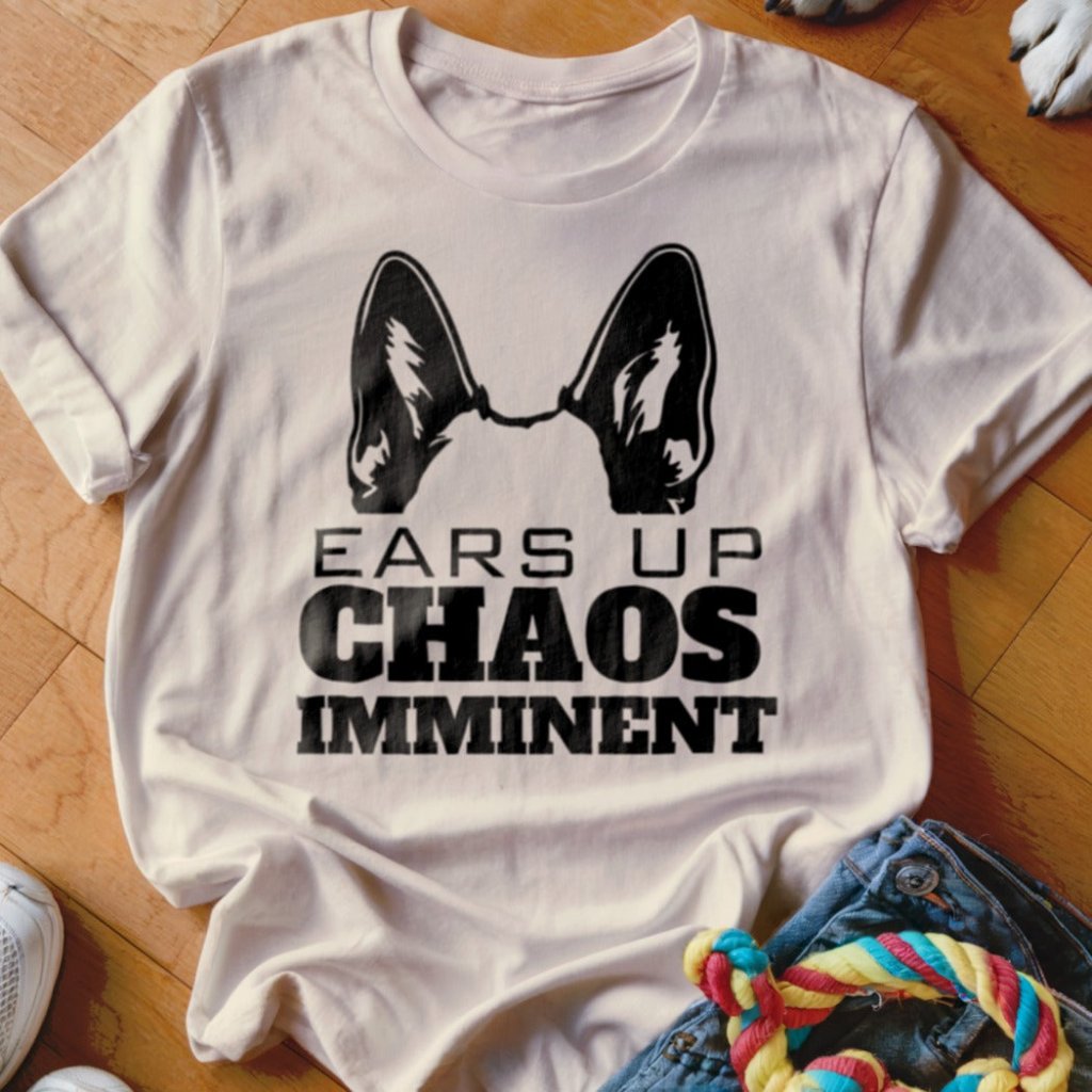 Chaos Imminent GSD Shirt - The Pawsitive Initiative