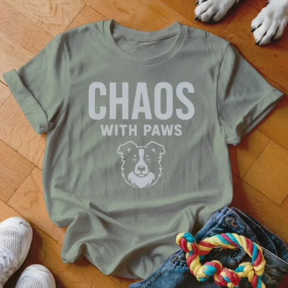 Chaos With Paws Shirt - The Pawsitive Initiative