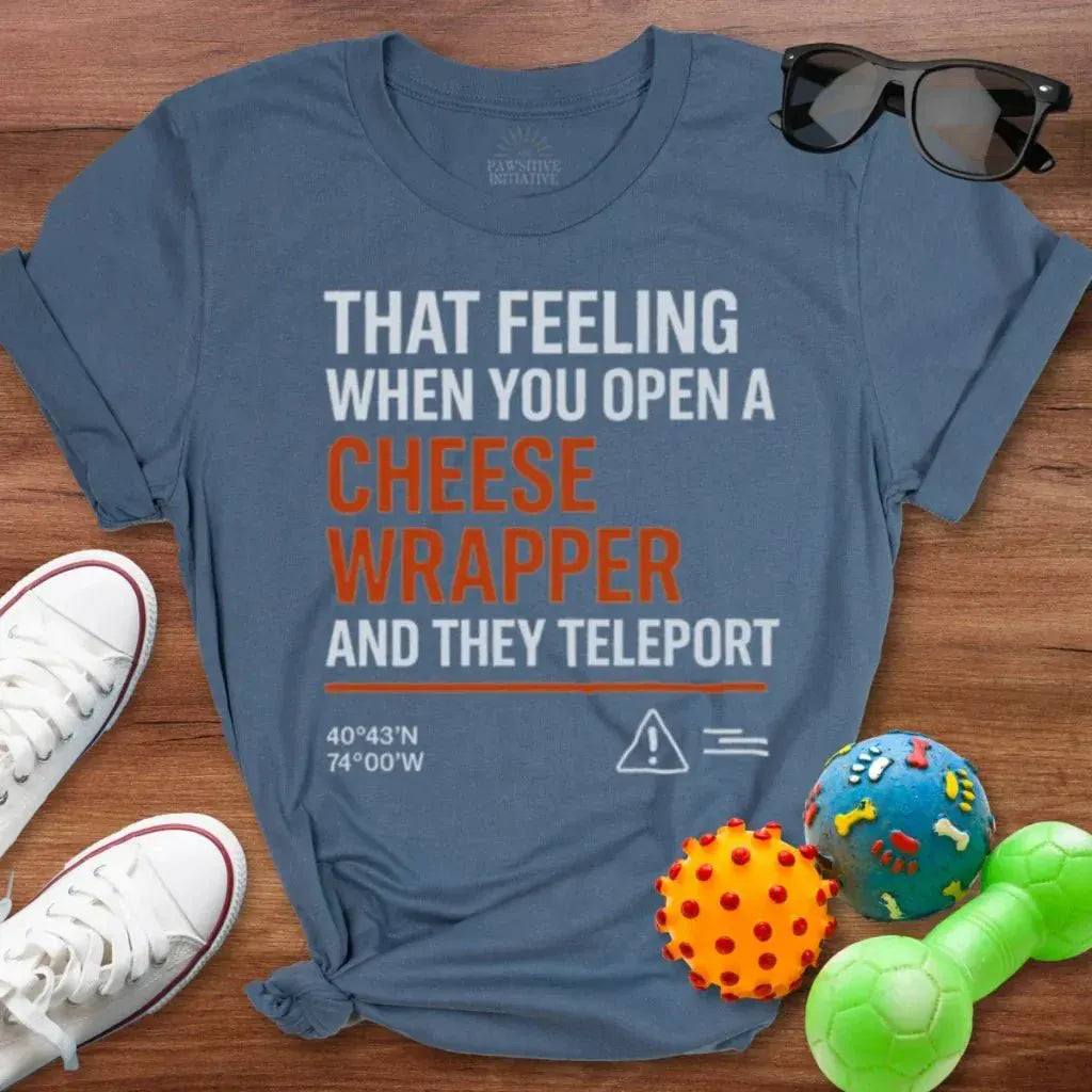 Cheese Wrapper Shirt - The Pawsitive Initiative