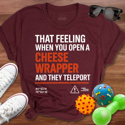 Cheese Wrapper Shirt - The Pawsitive Initiative