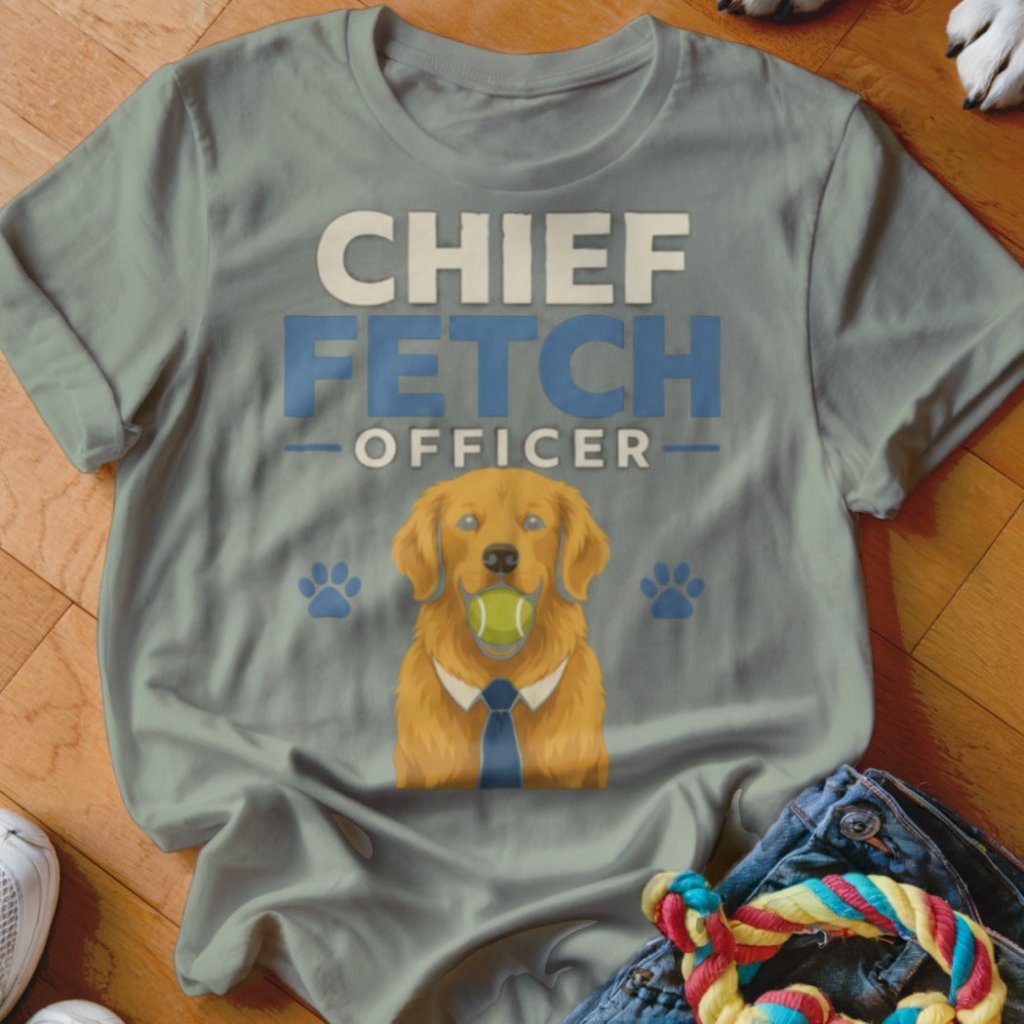 Chief Fetch Officer Shirt - The Pawsitive Initiative