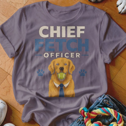 Chief Fetch Officer Shirt - The Pawsitive Initiative