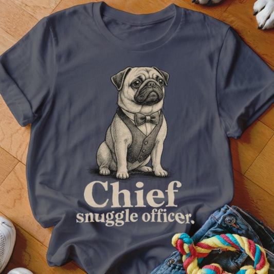 Chief Snuggle Officer Shirt - The Pawsitive Initiative
