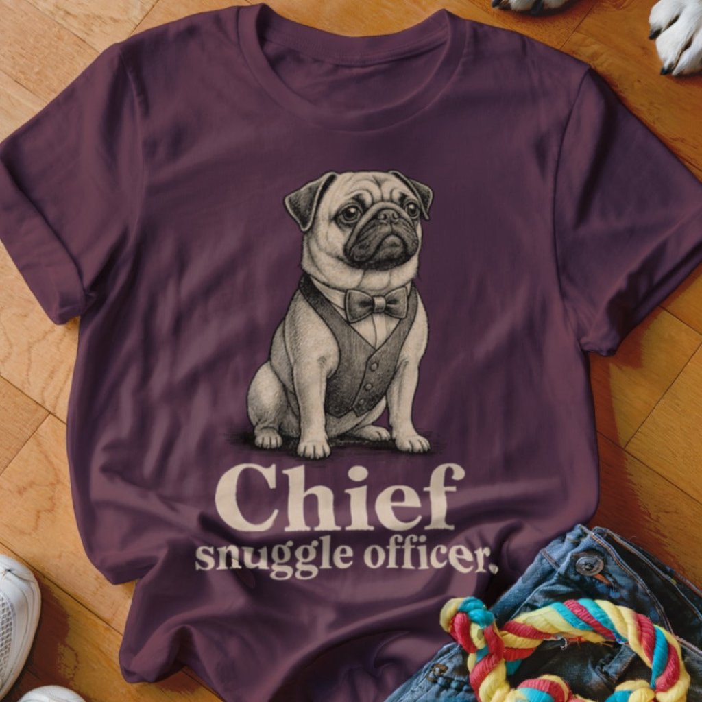 Chief Snuggle Officer Shirt - The Pawsitive Initiative