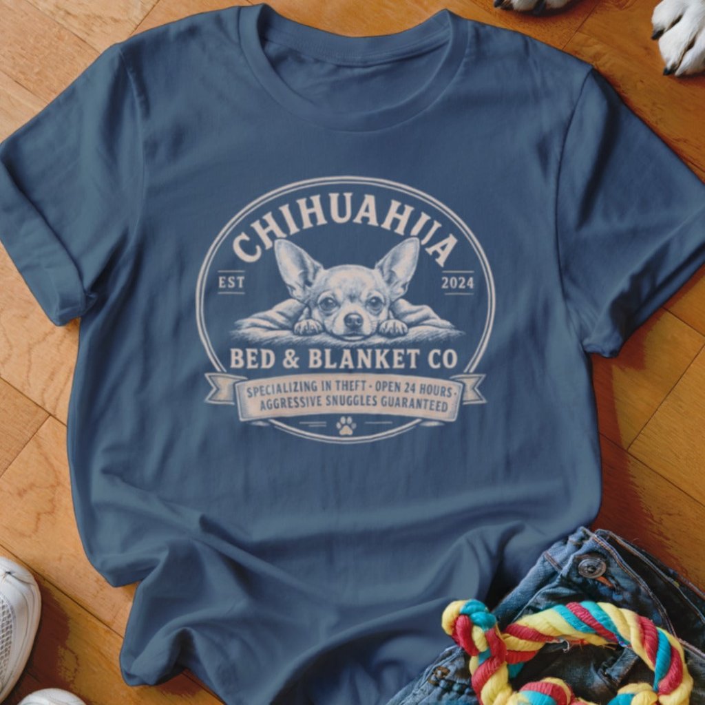 Chihuahua Bed & Blanket Co Shirt - The Pawsitive Initiative