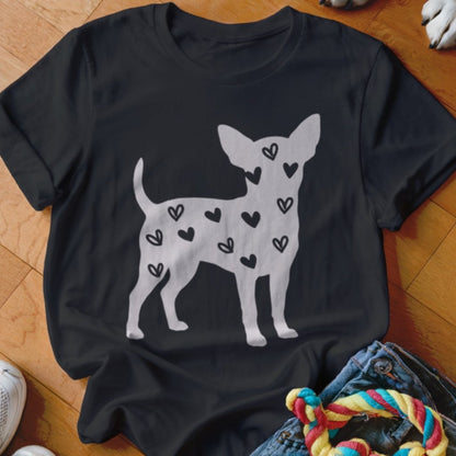 Chihuahua Hearts Shirt - The Pawsitive Initiative