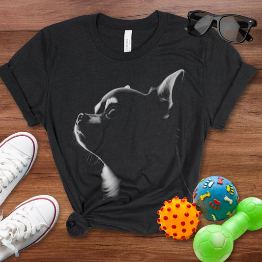 Chihuahua Silhouette Shirt - The Pawsitive Initiative