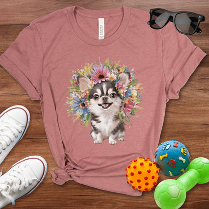 Chihuahua with a Flower Crown - The Pawsitive Initiative