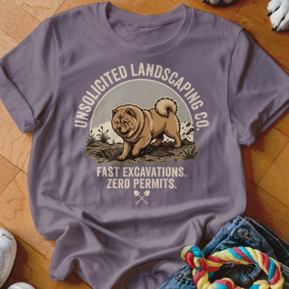 Chow Unsolicited Landscaping Co Shirt - The Pawsitive Initiative