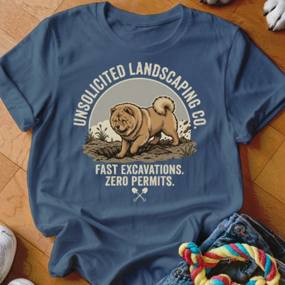 Chow Unsolicited Landscaping Co Shirt - The Pawsitive Initiative